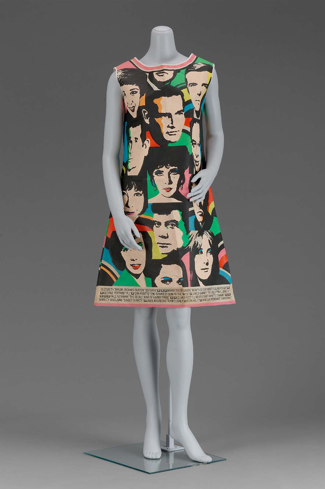 1960s paper dress